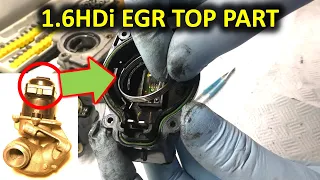 How to assemble the electronic part of an EGR valve (Peugeot/Citroen 1.6HDi)