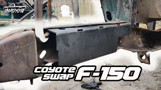 What to Cut Off for Crown Vic and Coyote Swap F150