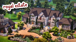 Royal Family Estate 👑 || The Sims 4 Speed Build