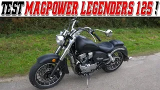 #MotoVlog 195 : TEST MAGPOWER LEGENDERS 125 2019 / Je suis sur que tu ne l'as jamais vu !