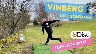 Jag vs Vinberg Discgolfbana - Kan jag slå mig in på UDisc topplista 2024?