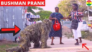 😂😂😂She Ran & Left Her Sandals! Scary Bushman Prank Episode 15! Laugh Out Loud! Funny Reactions!