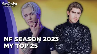 Eurovision 2023 NATIONAL FINALS | My Top 25  (16/01/2023)