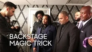 Backstage Magic Trick: Dan White Returns! (with The Roots)