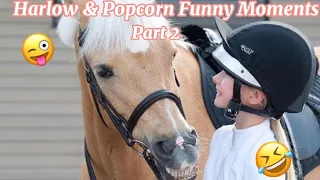 Harlow & Popcorn Funny Moments Part 2!🤣😜