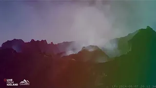 Iceland Volcano: Beautiful, Vibrant Rainbows Again 7 5 24