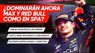 ¿Dominarán ahora Max y Red Bull como en Spa?