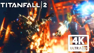 BT Sacrifices Himself (Titanfall 2 Final Boss and Ending) 4K 60FPS Ultra HD