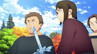 Sword Art Online III 2nd Season (Episode 001) Village boys steal Kirito's sword