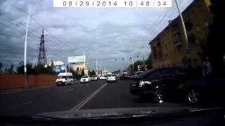 Дтп Омск 29.08.2014 Красный путь