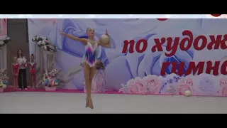 Бекеша Варвара 2012г. Мяч.Открытые соревнования по художественной гимнастике VICTORY & GRAND CUP