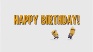 Minions Happy Birthday