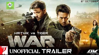 WAR Trailer 2 (Unofficial) | Hrithik Roshan, Tiger Shroff, Vaani Kapoor | Siddharth Anand, YRF
