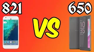 💥Snapdragon 821 vs Snapdragon 650 📱 Google Pixel XL vs Sony Xperia X! 🔥[4K]