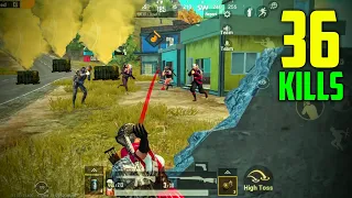 I RUSHED ON 3 FLARE AND THIS HAPPENED!! | 36 KILLS SOLO VS SQUAD | PUBG MOBILE