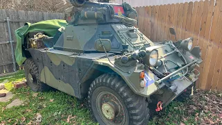 1962 ferret armored scout vehicle. #ferret #tank #armouredvehicle  #armored #mrap