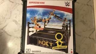 WWE Mattel Superstar Ring (NXT) Unboxing