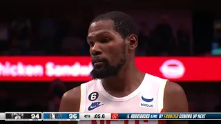 KEVIN DURANT STREAK OF 62 MADE FREE THROWS COMES TO AN END 😱