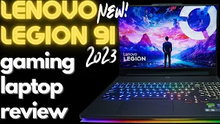 Lenovo Legion 9i (2023) RTX 4090 gaming laptop review