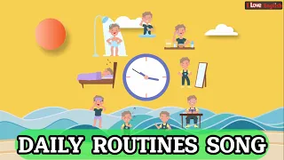 Daily Routine Song/ What do you do in the morning? / Daily activities Song