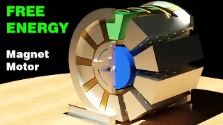 Free Energy Generator, Working Patent! Muammer Yildiz Magnet Motor, Detail design!!!