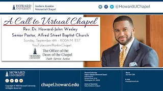 Rev. Dr. Howard-John Wesley | Andrew Rankin Memorial Chapel | Howard University