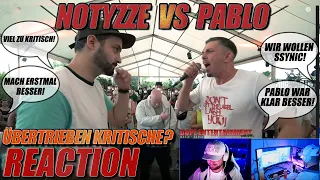 Unverschämt kritische Reaction? Notyzze VS Pablo On-Beat Rapbattle Dltlly - Deutschrap Battle - Auge