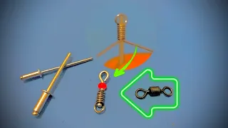 DIY-how to make a swivel ring for fishing knot