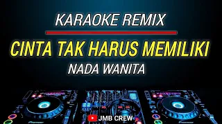 Karaoke Cinta Tak Harus Memiliki - ST12 Versi Dj Remix Slow Nada wanita/Cewek