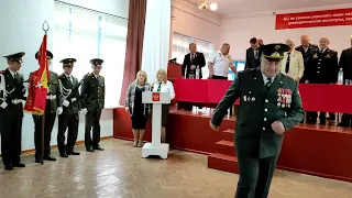Встреча Героев России в кадетской школе №1 Атажукино