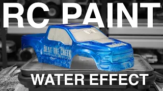 RC PAINT - How to paint WATER! - BTC2024