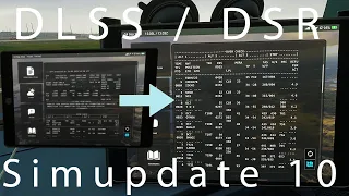 DLSS im MSFS2020 scharf bekommen Simupdate 10 | Was ist DLSS? | Was ist DSR?