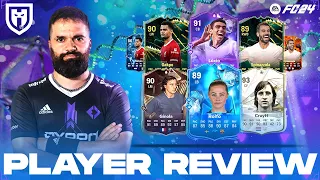 ROLFO 89, LUCIO 91, GINOLA 90, CRUYFF 93, GAKPO 90, SPINAZZOLA 89 | FANTASY FUT | FC24 PLAYER REVIEW