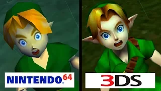 Zelda: Ocarina of Time | Nintendo 64 vs Nintendo 3DS | 4K Graphics Comparison