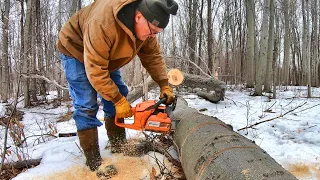 Cutting Firewood & Telling Stories