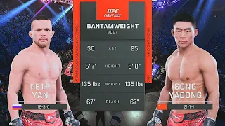 UFC 299 - Petr Yan Vs. Song Yadong : EA Sports UFC 5 Simulations : UFC 5 Gameplay (PS5)