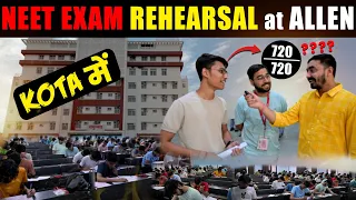 NEET Exam Rehearsal at Allen, Kota & Pan India | 2 Lakh बच्चों ने Attempt किया🔥 Reaction & Review