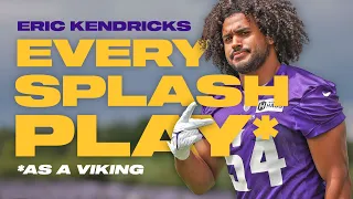 Every Splash Play by *FORMER* Viking Eric Kendricks | *edit: He's a *CHARGER*