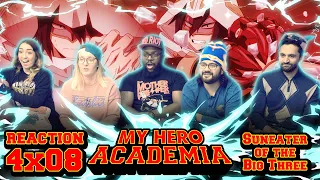 My Hero Academia - 4x8 Suneater of the Big Three - Group Reaction