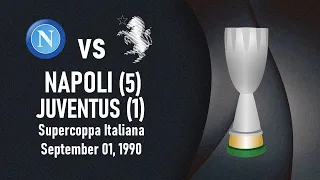 Napoli vs Juventus - Supercoppa 1990 Finale - Full match