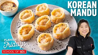 How to Make Korean Mandu Dumplings!