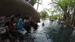 Umbul Manten klaten under water camera GO PRO