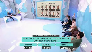 Debate Jogo Aberto: Quem vence, São Paulo ou Palmeiras? Veja o mano a mano do Choque-Rei