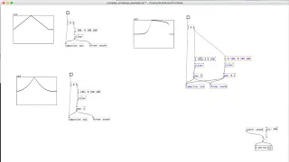 (002) Pure Data - creating complex envelopes in a simple way