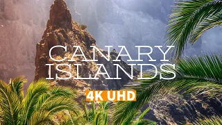 CANARY ISLANDS (4K UHD) Drone Film + Best Relaxing Music