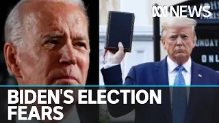 Joe Biden says he worries President Donald Trump will try to 'steal' the US election | ABC News