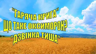 38. Чи може бути крига гарячою, а тиша дзвінкою? Знайомство з оксиморонами.