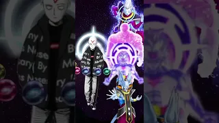 Ultra Drip Saitama vs Whis,Zeno, Grand priest,Beerus