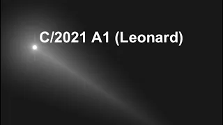 C/2021 A1 (Leonard) Primer cometa descubierto en 2021 Star walk 2 y SkySafari plus
