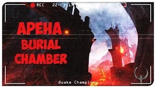 Quake Champions арена Burial Chamber. Quake Champions Видео.